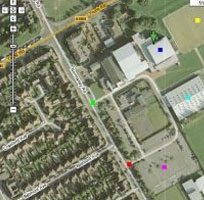 Overhead Map of Eston Leisure Complex